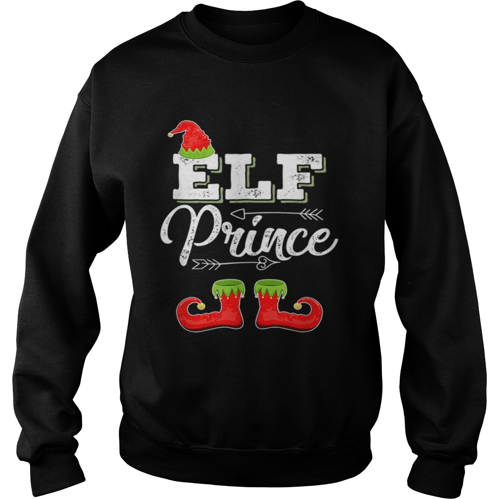 Prince Elf Matching Family Christmas Costume Pajamas Elves Sweatshirt