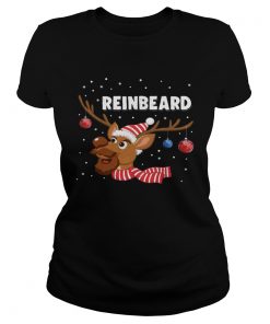 Reinbeard Reindeer Beard Lover Christmas  Classic Ladies