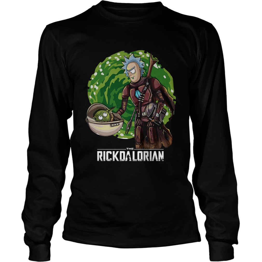 Rick And Baby Yoda The Rickdalorian LongSleeve