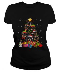 Rottweiler Christmas Tree  Classic Ladies