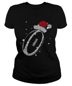 Rugby Santa Diamond Christmas  Classic Ladies