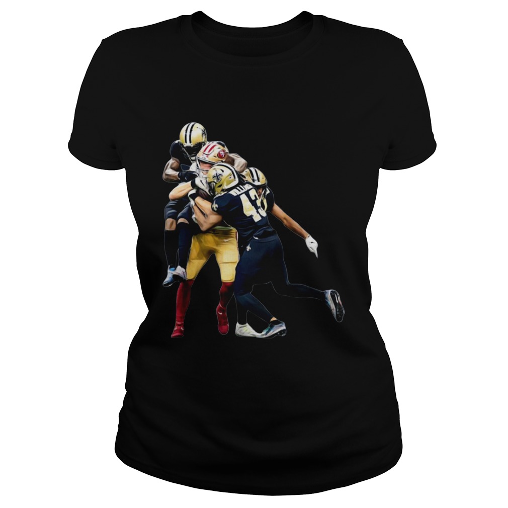 San Francisco 49ers vs New Orleans Saints Marcus Williams Classic Ladies