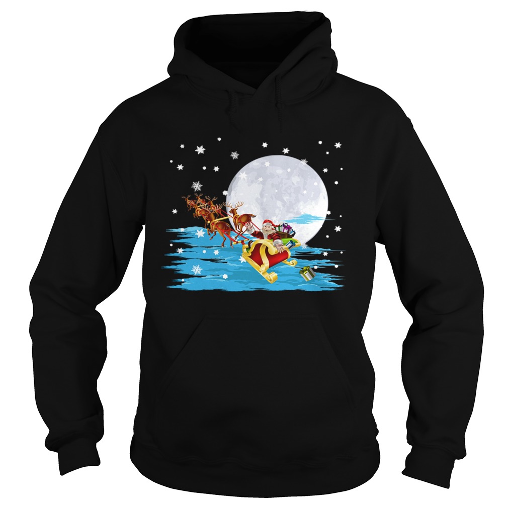 Santa Claus Gifts Christmas Sleigh Hoodie