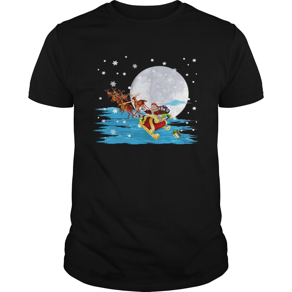 Santa Claus Gifts Christmas Sleigh shirt