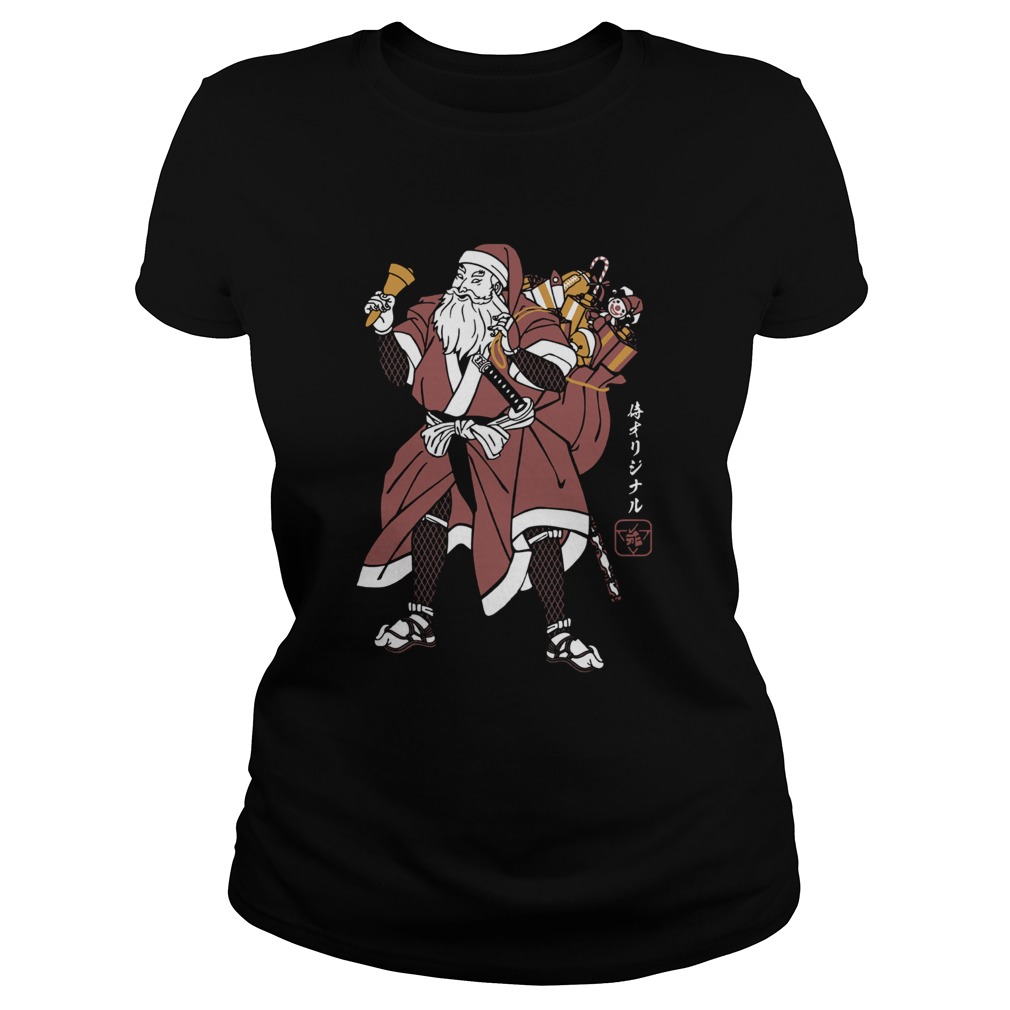 Santa Claus Samurai Classic Ladies