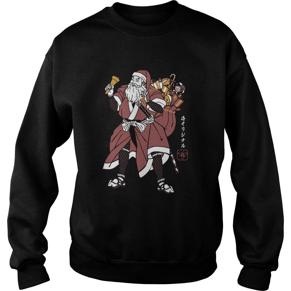 Santa Claus Samurai Sweatshirt