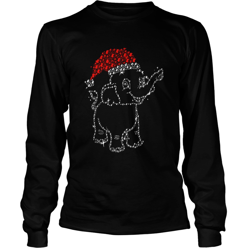 Santa Elephant Diamond Christmas LongSleeve