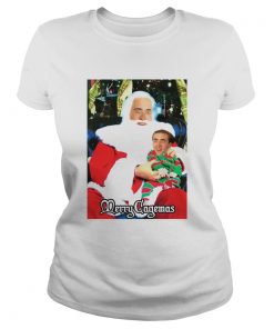 Santa Knee Nicolas Cage Merry Cagemas  Classic Ladies