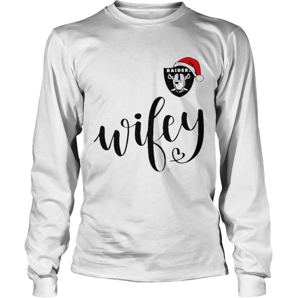 Santa Raider Oakland Wifey LongSleeve