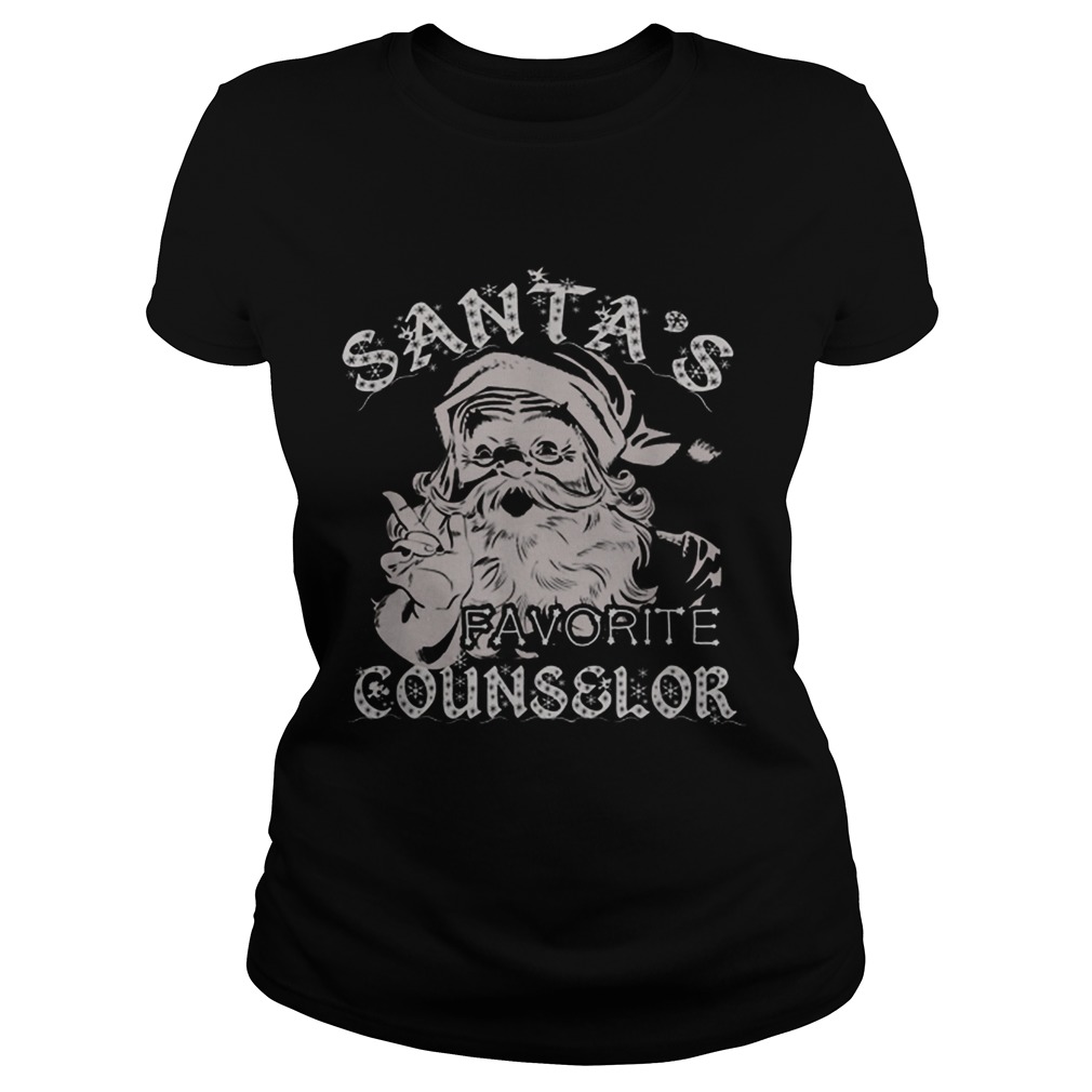 Santas Favorite Counselor Christmas Classic Ladies