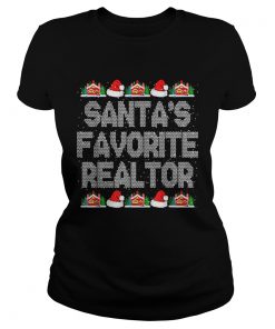 Santas Favorite Realtor Christmas Gift for Real Estate Agent  Classic Ladies