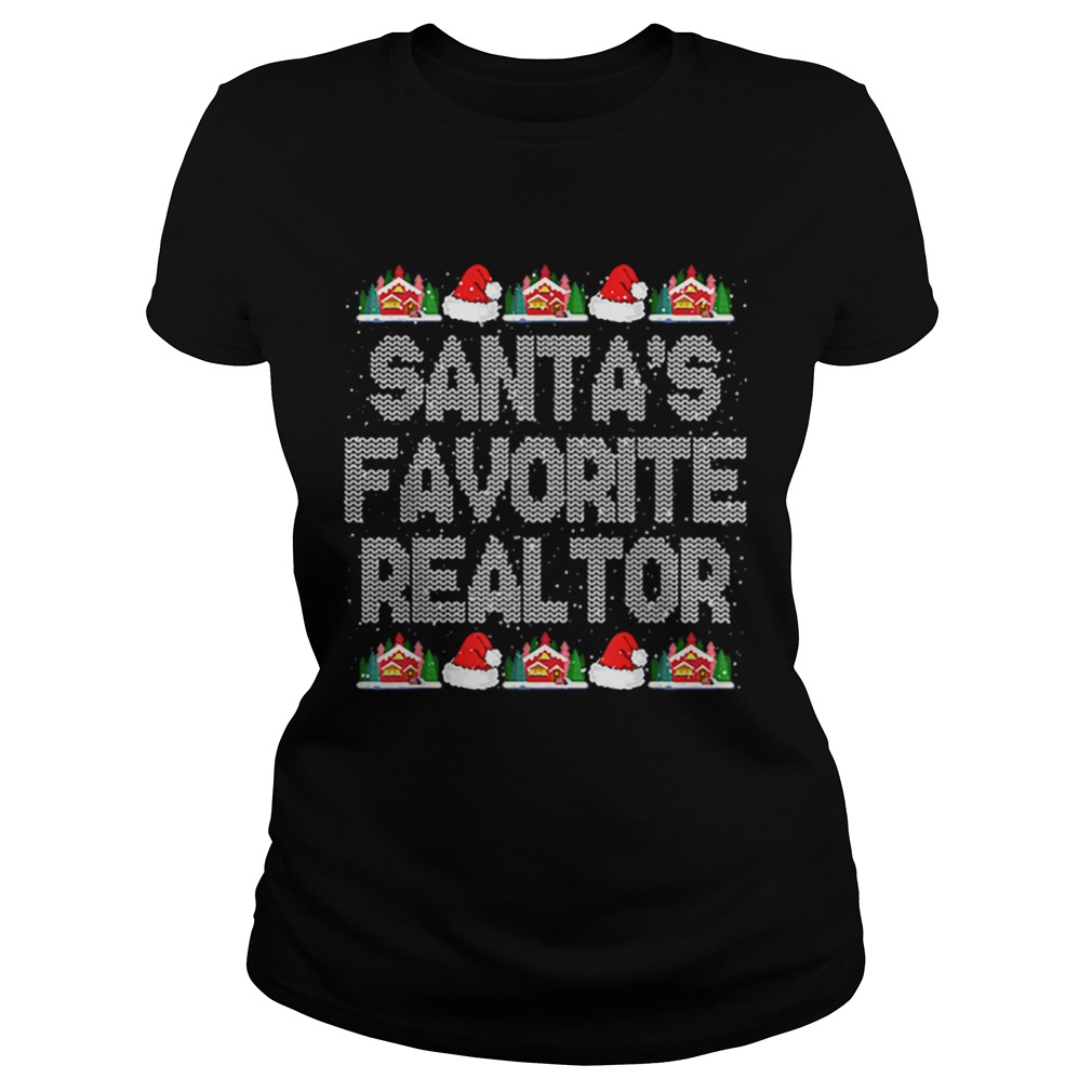 Santas Favorite Realtor Christmas Gift for Real Estate Agent Classic Ladies