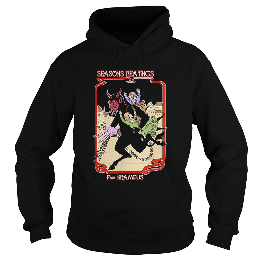 Seasons Beatings From Krampus Christmas Hoodie