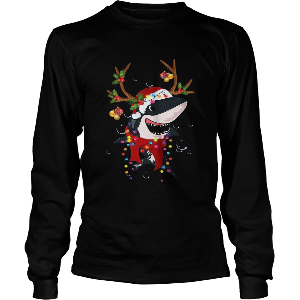 Shark Gorgeous Reindeer Christmas LongSleeve