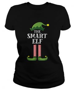 Smart Mouth Elf Matching Family Group Christmas Party Pajama  Classic Ladies