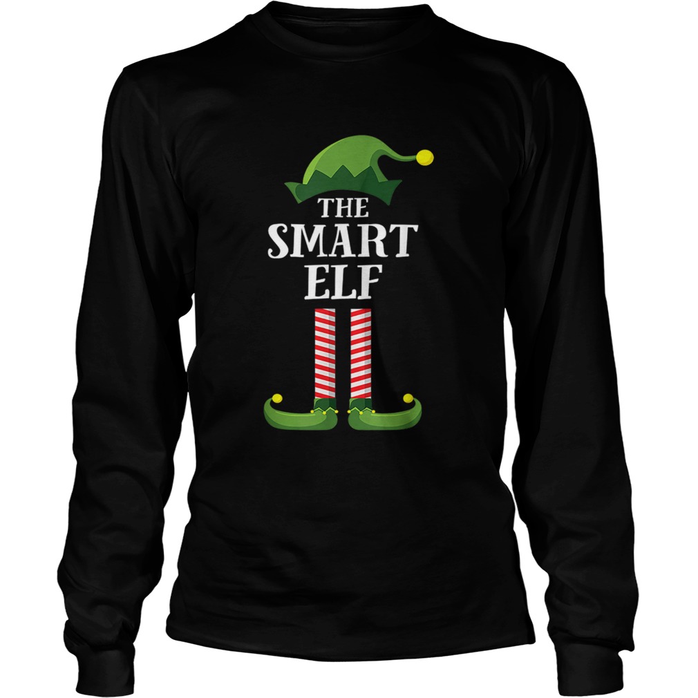 Smart Mouth Elf Matching Family Group Christmas Party Pajama LongSleeve