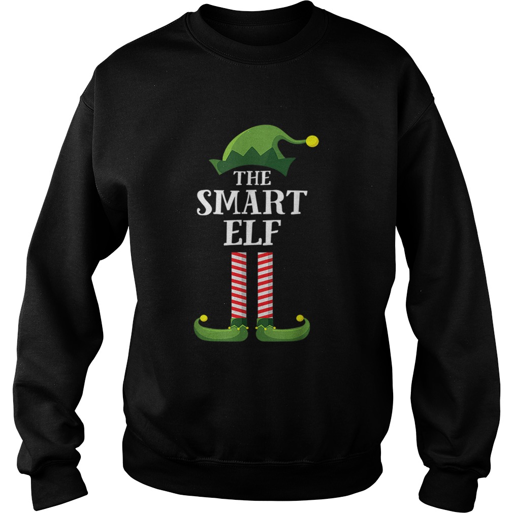 Smart Mouth Elf Matching Family Group Christmas Party Pajama Sweatshirt