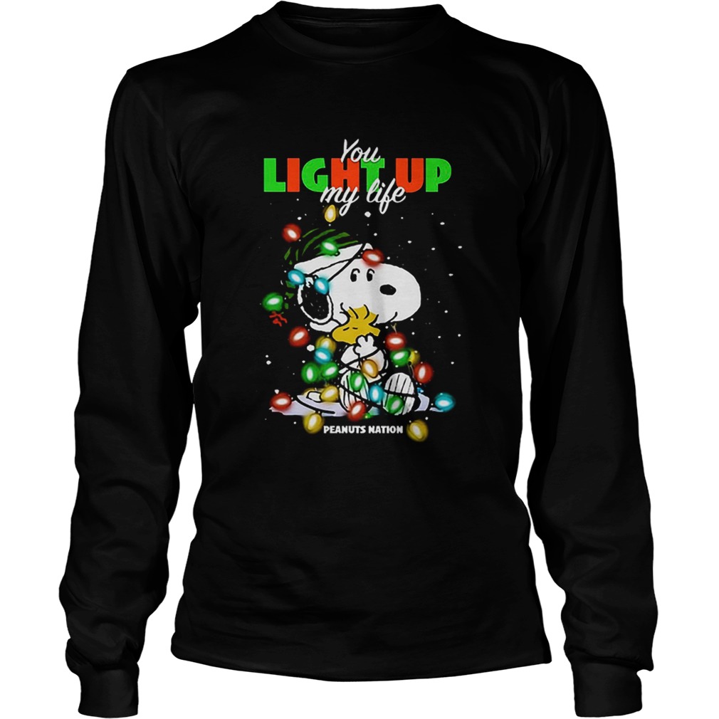 Snoopy You light up my life Peanuts nation Christmas LongSleeve