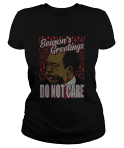 Stanley Hudson Seasons Greetings Do Not Care Ugly Christmas  Classic Ladies