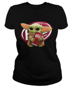 Star Wars Baby Yoda Hug Dr Pepper  Classic Ladies