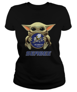 Star Wars Baby Yoda Hug Seabee  Classic Ladies