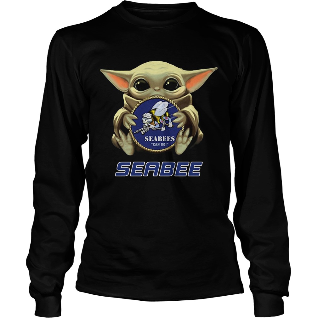 Star Wars Baby Yoda Hug Seabee LongSleeve