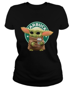 Star Wars Baby Yoda Hug Starbucks  Classic Ladies