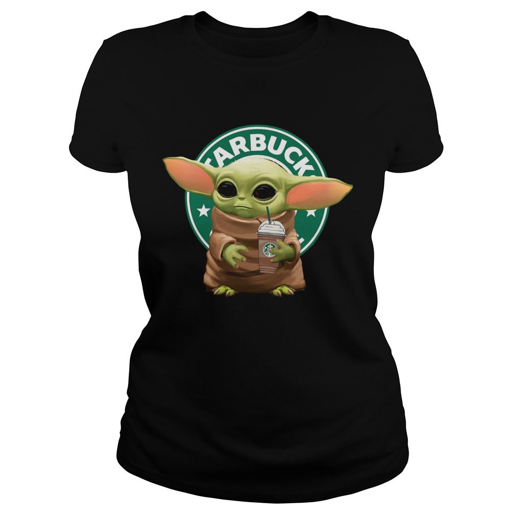 Star Wars Baby Yoda Hug Starbucks Classic Ladies