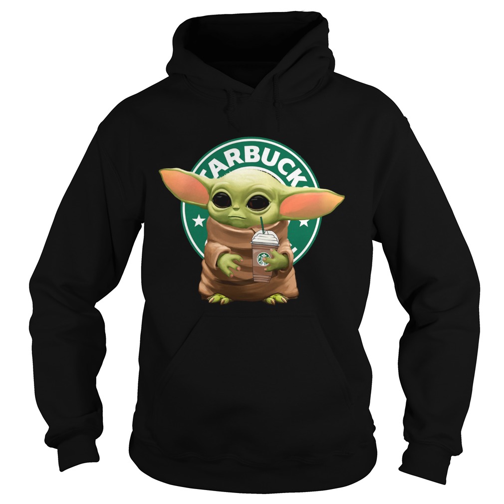 Star Wars Baby Yoda Hug Starbucks Hoodie