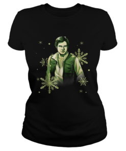 Star Wars Han Solo I Noel Christmas Snowflake  Classic Ladies