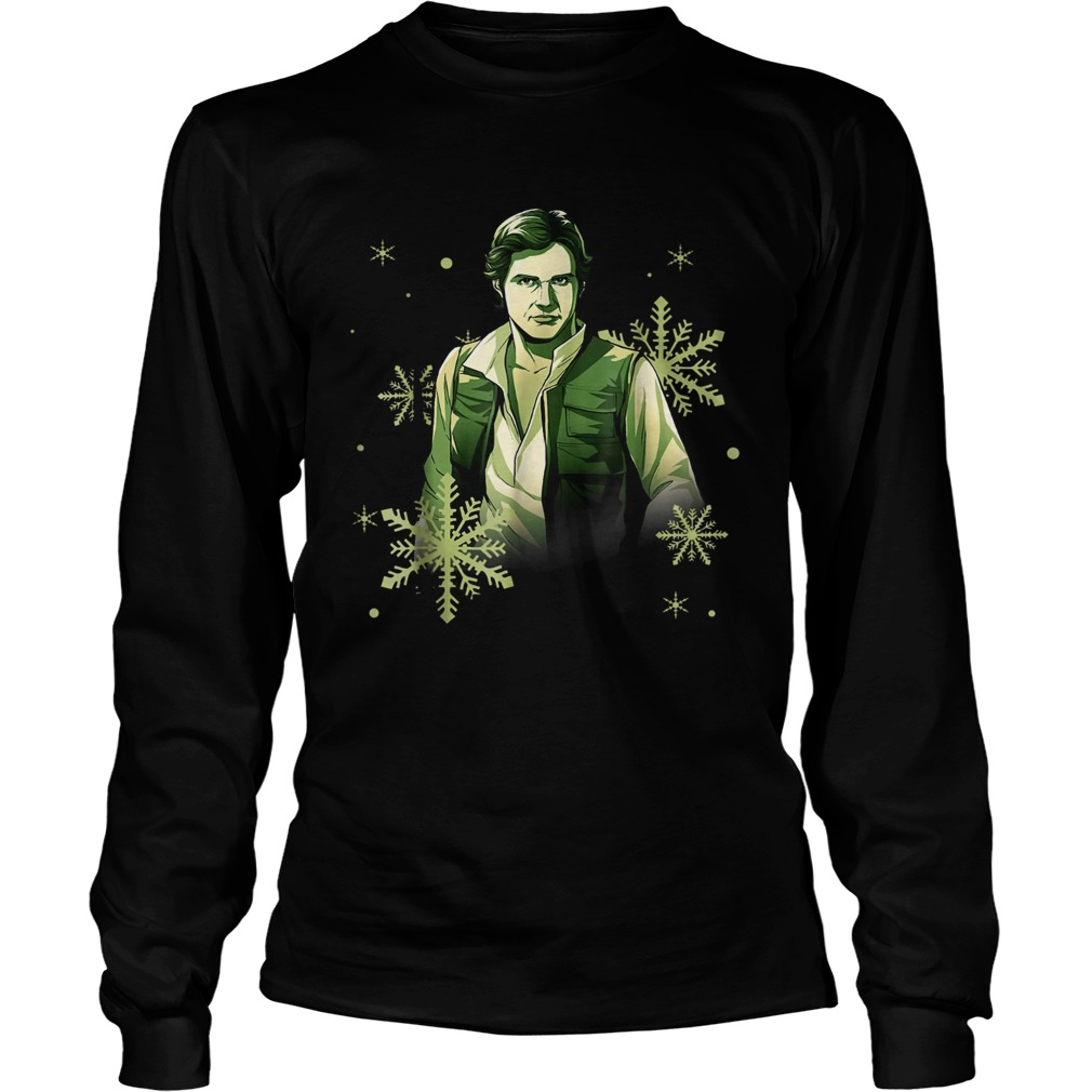 Star Wars Han Solo I Noel Christmas Snowflake LongSleeve