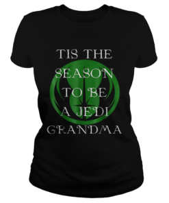 Star Wars Season To Be A Jedi Grandma Christmas  Classic Ladies