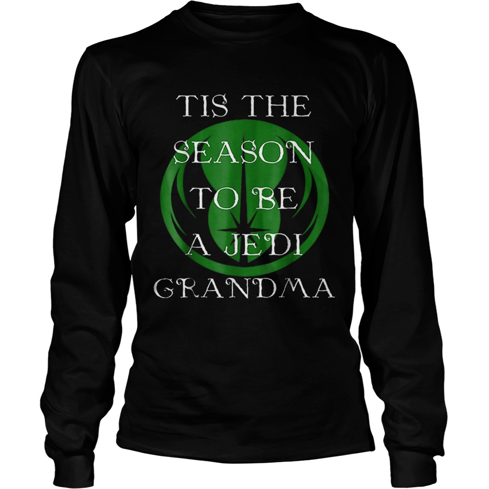 Star Wars Season To Be A Jedi Grandma Christmas LongSleeve