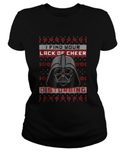 Star Wars Vader Lack Of Cheer Ugly Christmas  Classic Ladies