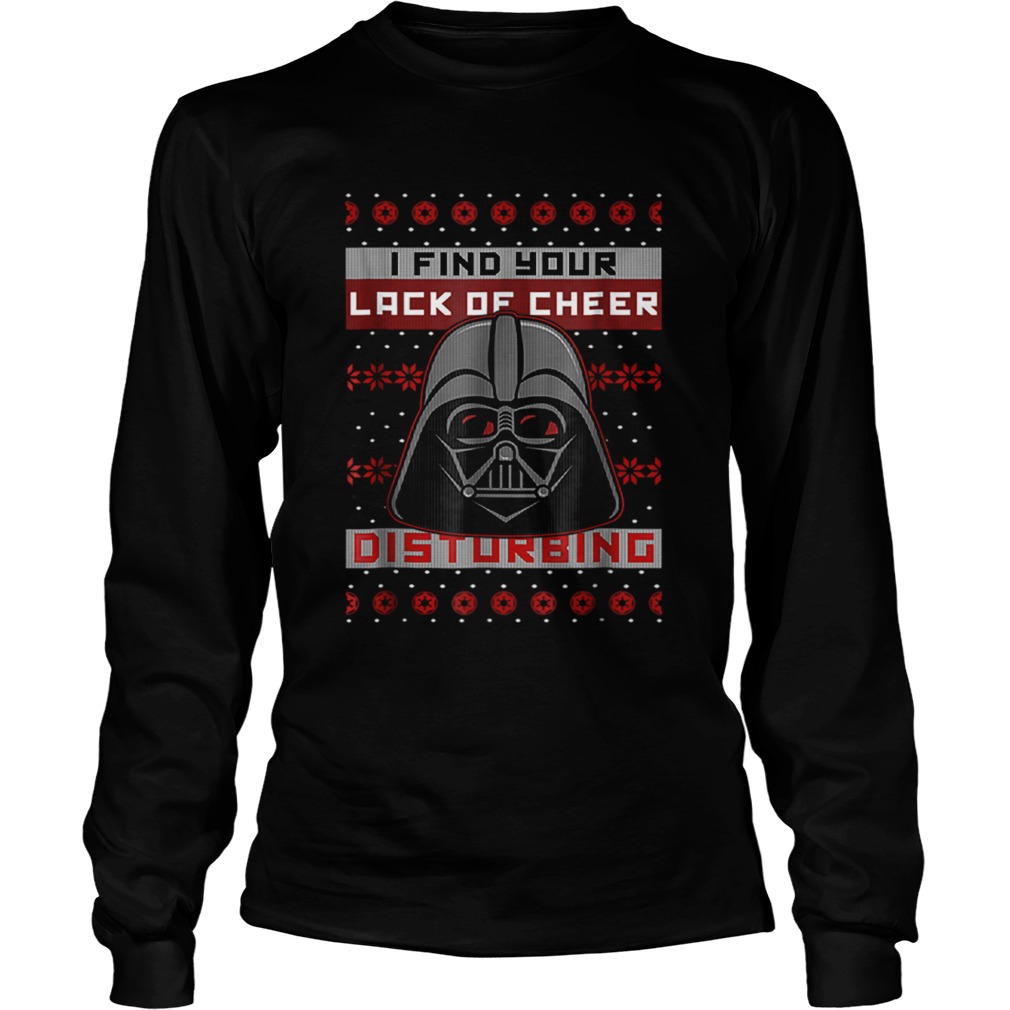 Star Wars Vader Lack Of Cheer Ugly Christmas LongSleeve