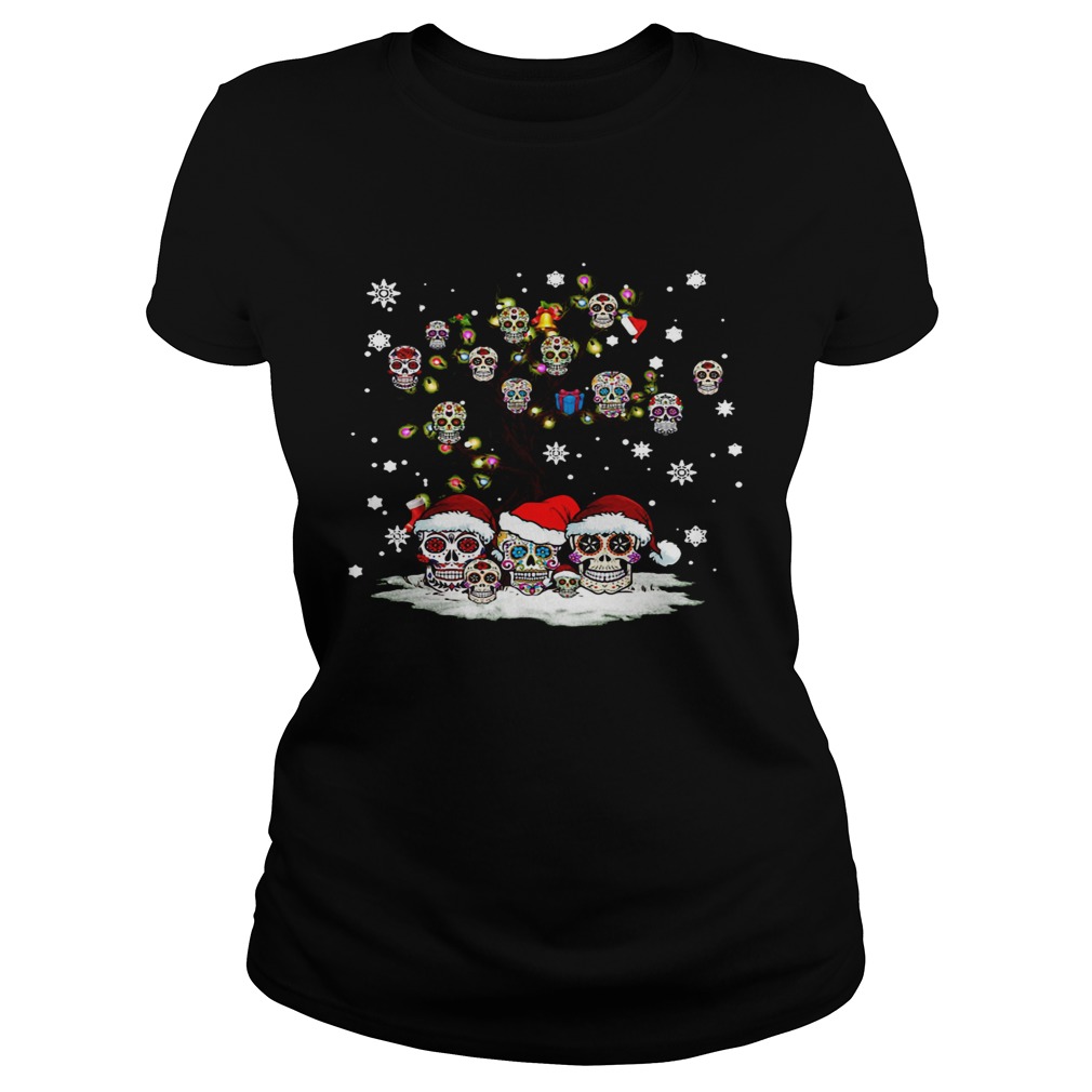 Sugar skull tree Christmas Classic Ladies