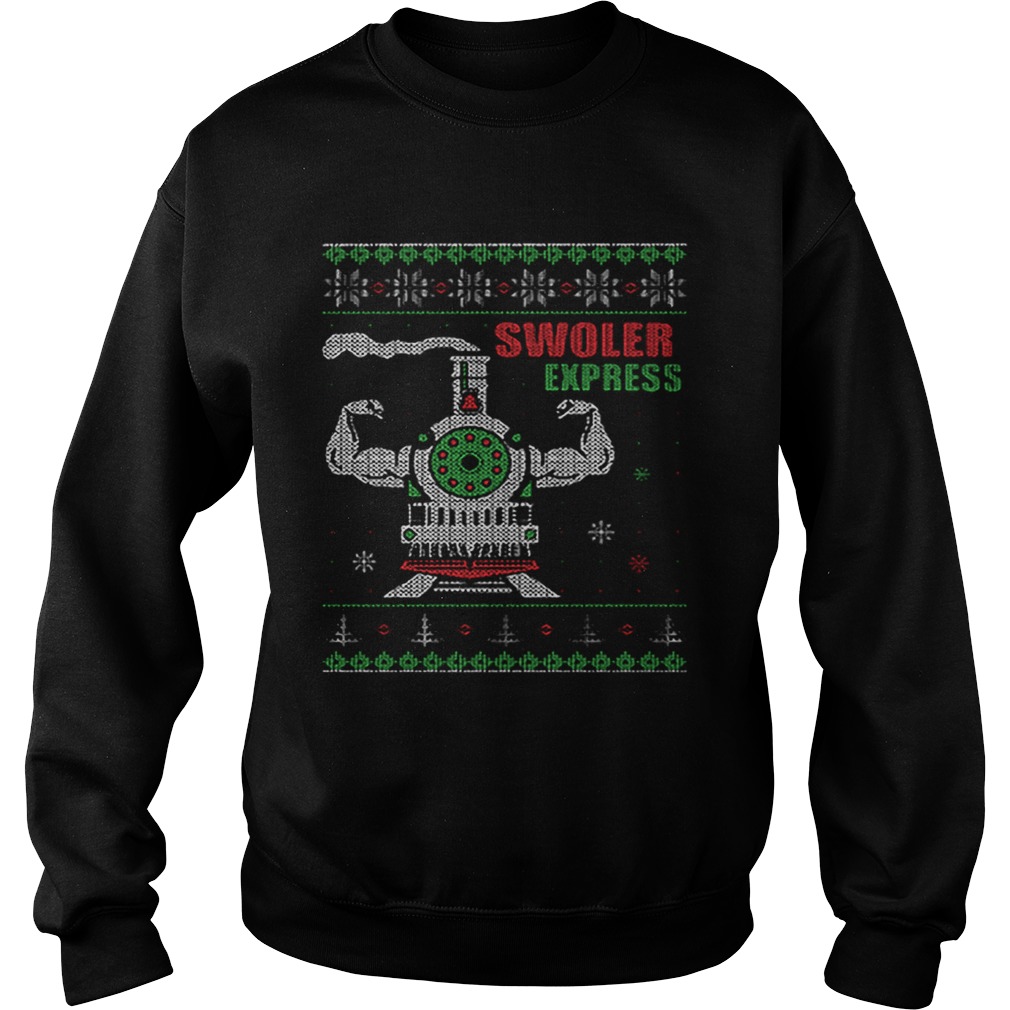 Swoler Express Ugly Christmas Sweatshirt