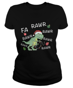 TRex Christmas Dinosaur  Classic Ladies