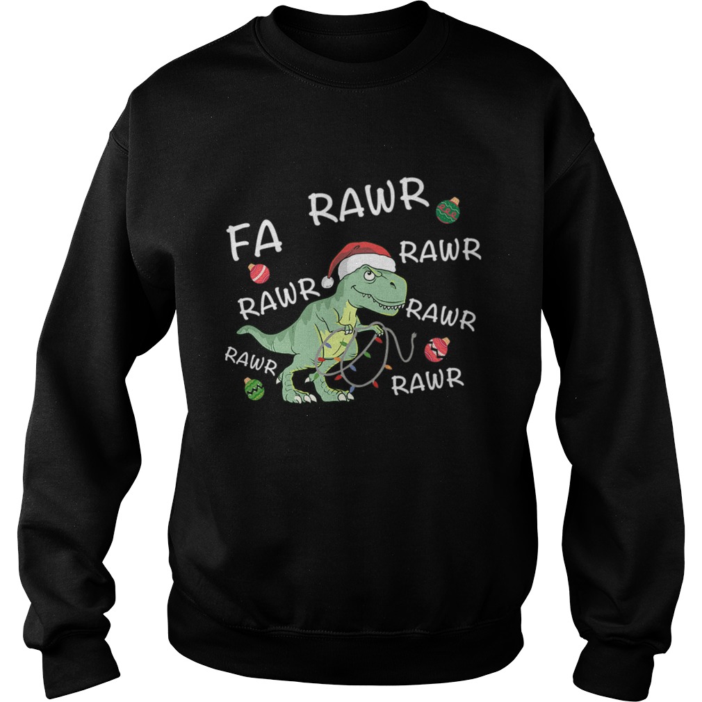 TRex Christmas Dinosaur Sweatshirt