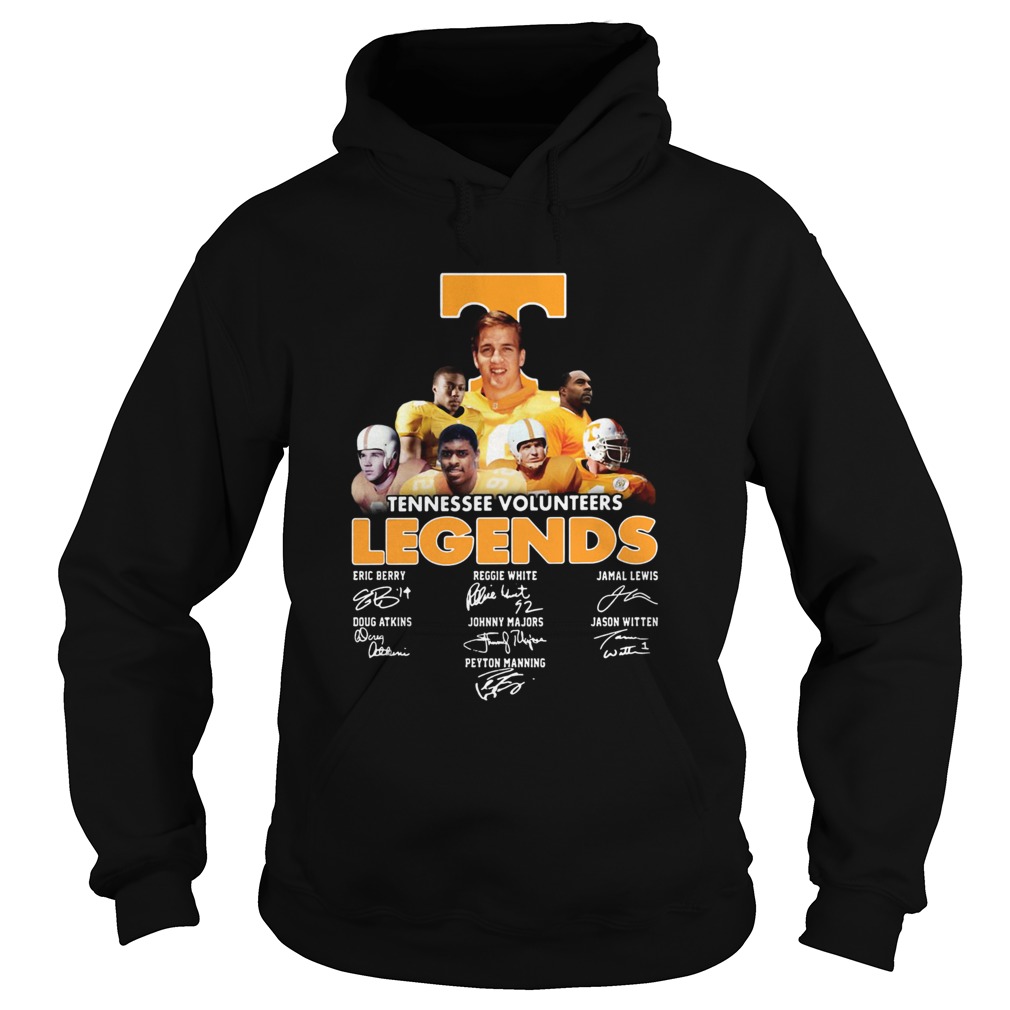 Tennessee Volunteers football Players Signatures Hoodie