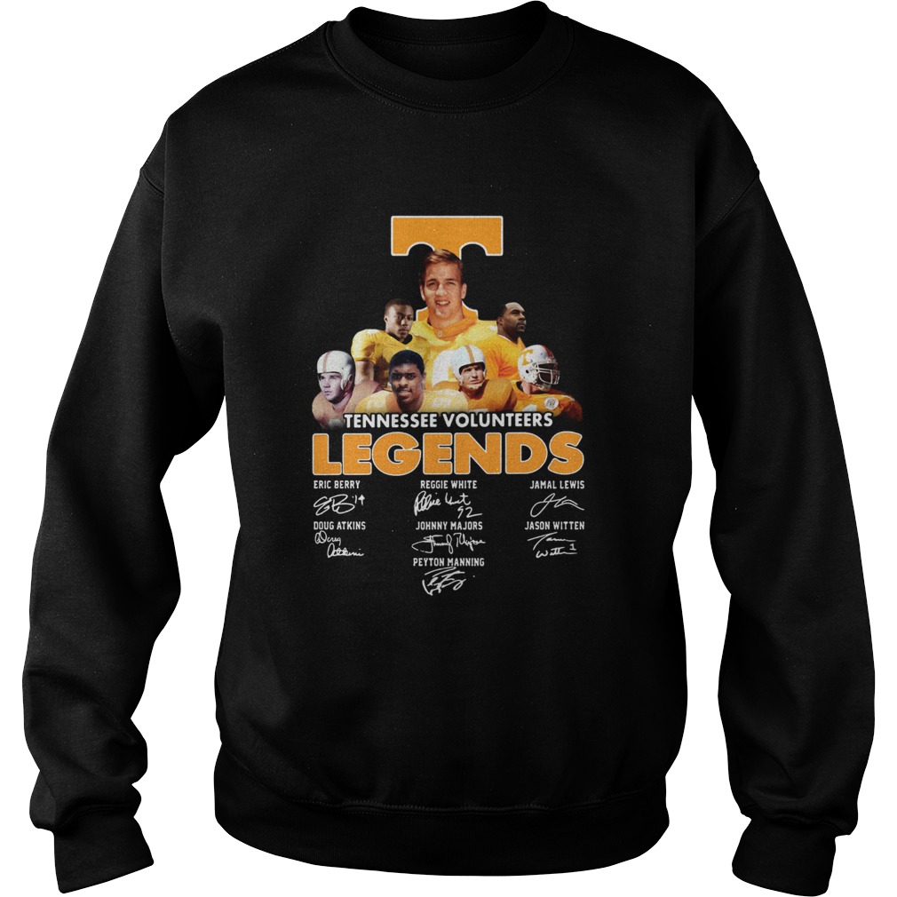 Tennessee Volunteers football Players Signatures Sweatshirt