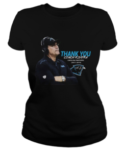 Thank You Coach Ron Rivera Carolina Panthers 2011 2019  Classic Ladies