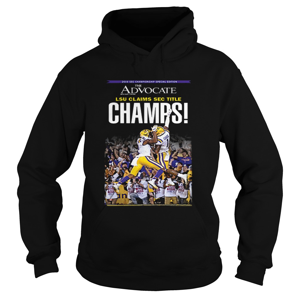 The Advocate Lsu claim sec title champs Hoodie