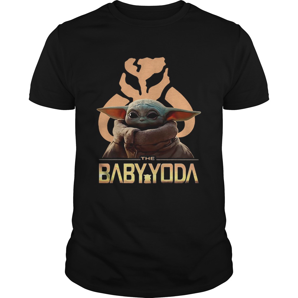 The Baby Yoda Star Wars Mandalorian Symbol Logo shirt