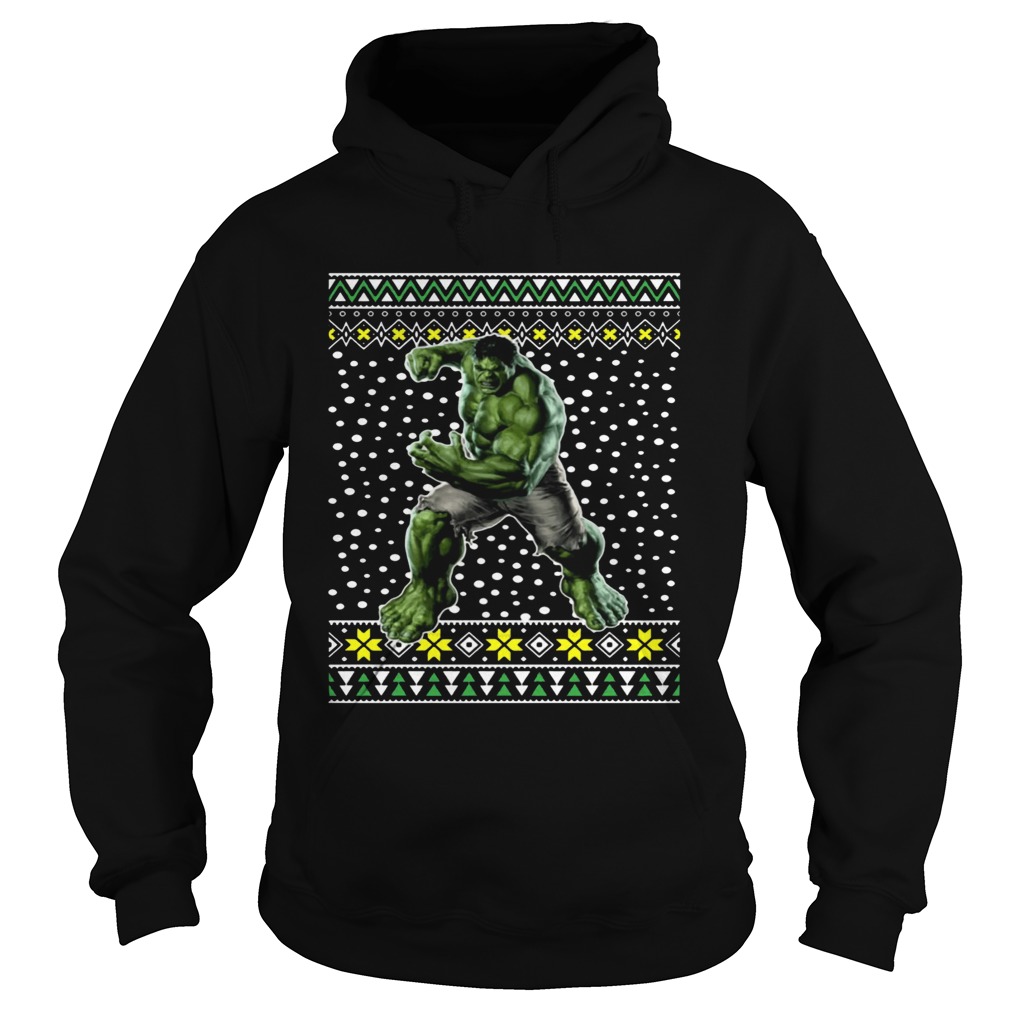 The Incredible Hulk Ugly Christmas Hoodie