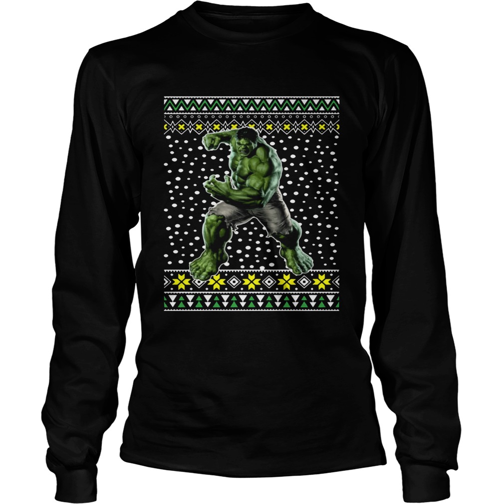 The Incredible Hulk Ugly Christmas LongSleeve