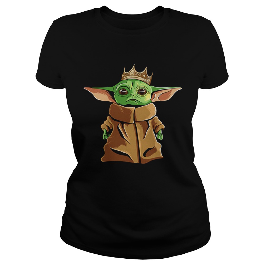 The Mandalorian Baby Yoda King Classic Ladies