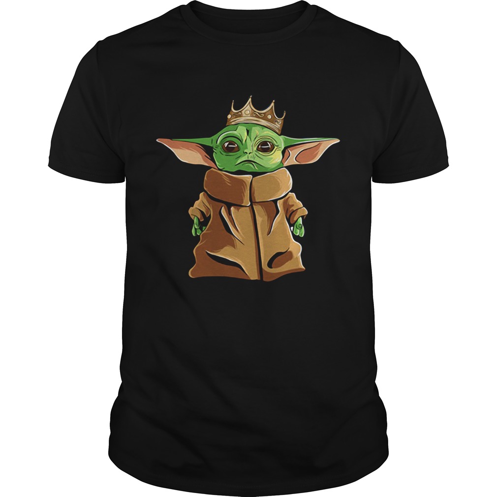 The Mandalorian Baby Yoda King shirt