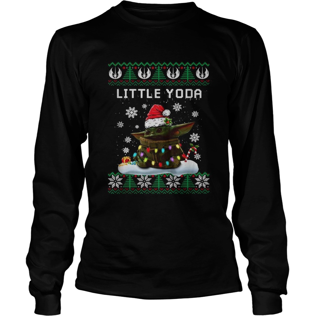 The Mandalorian Baby Yoda little Yoda Christmas LongSleeve