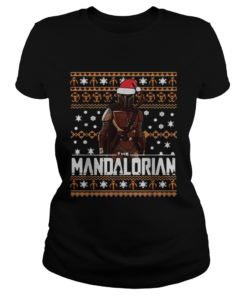 The Mandalorian ugly Christmas  Classic Ladies